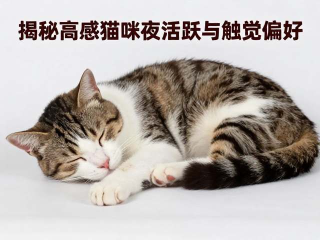 猫白天嗜睡?揭秘高敏感猫咪夜间活跃与触觉偏好