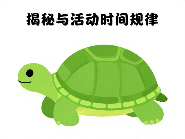 乌龟外形特征与温度耐受,揭秘其活动时间规律