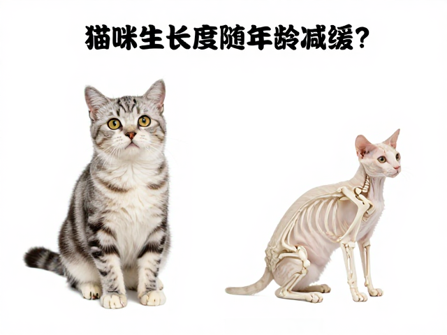 猫咪生长速度随年龄减缓?结合外形特征与健康指标,判断猫咪是否发育正常