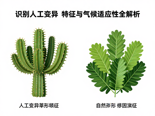 识别人工变异,植物外形特征与气候适应性全解析