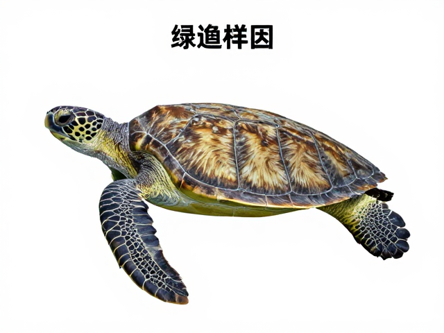 海龟科中型海龟外形特征详解，常见种类辨识指南