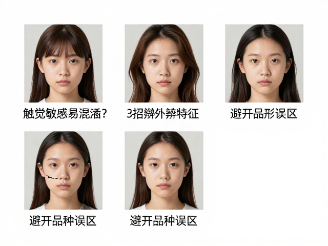 触觉敏感易混淆？3招分辨外形特征，避开品种误区