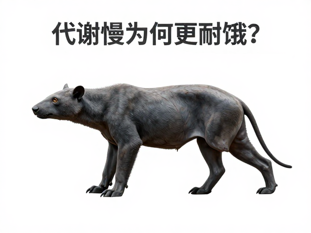 流线型躯干动物特点,代谢慢为何更耐饿?揭秘外形与生理联系