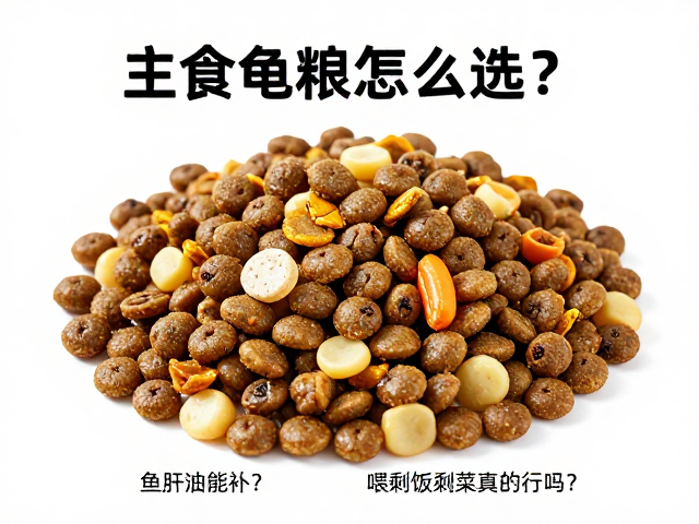 主食龟粮怎么选？鱼肝油能补？喂剩饭剩菜真的行吗？