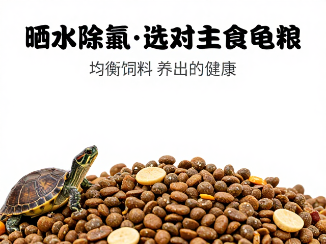 晒水除氯,选对主食龟粮,搭配饲料养出健康龟