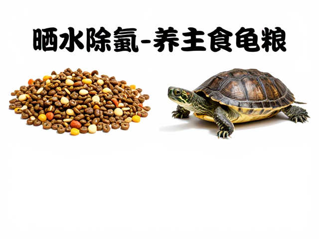 晒水除氯,选对主食龟粮,搭配饲料养出健康龟