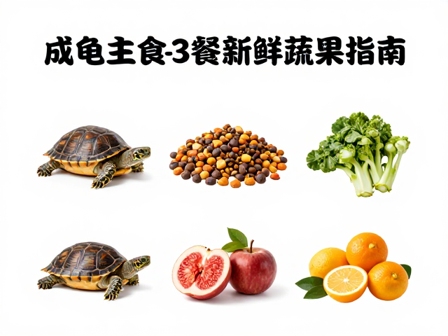 成龟每周2-3餐,精选主食龟粮搭配新鲜蔬果指南