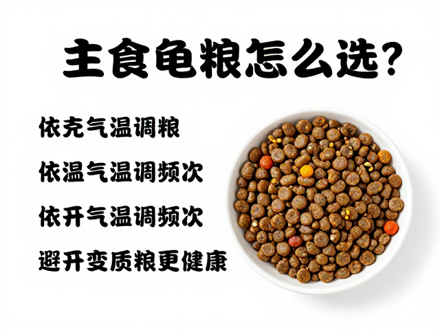 主食龟粮怎么选？依气温调频次，避开变质粮更健康