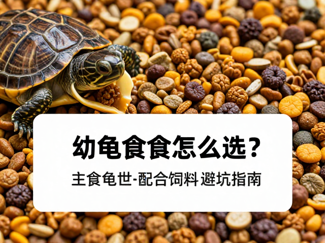 幼龟开口食怎么选?主食龟粮与配合饲料避坑指南