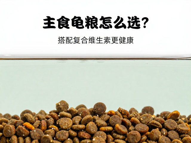 主食龟粮怎么选?安静无干扰喂养,搭配复合维生素更健康