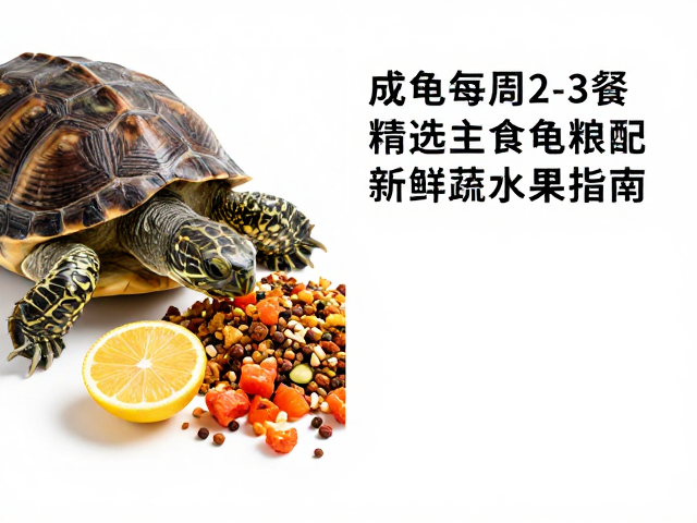 成龟每周2-3餐,精选主食龟粮搭配新鲜蔬果指南