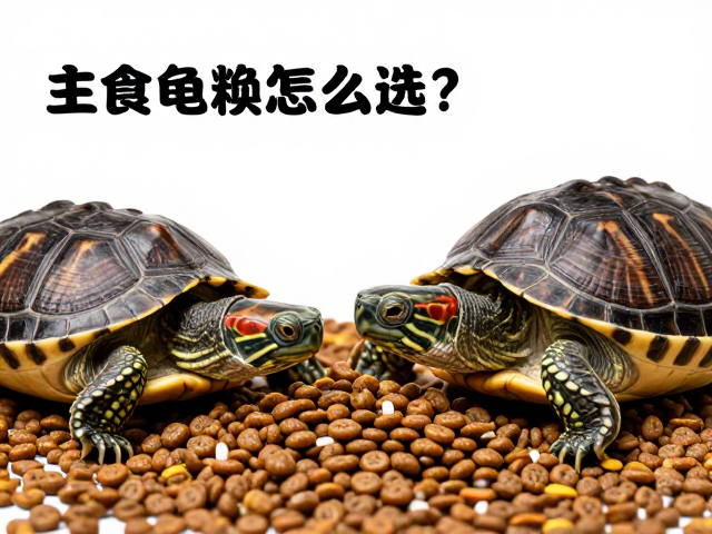 主食龟粮怎么选？安静环境配配合饲料，养出健康好龟
