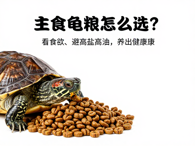 主食龟粮怎么选?看食欲、避高盐高油,养出健康龟