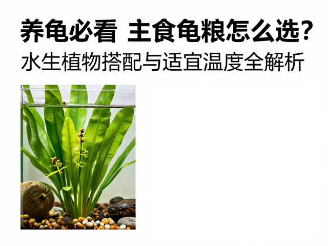 养龟必看，主食龟粮怎么选？水生植物搭配与适宜温度全解析