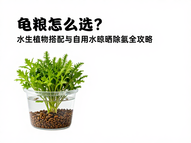 龟粮怎么选？水生植物搭配与自来水晾晒除氯全攻略