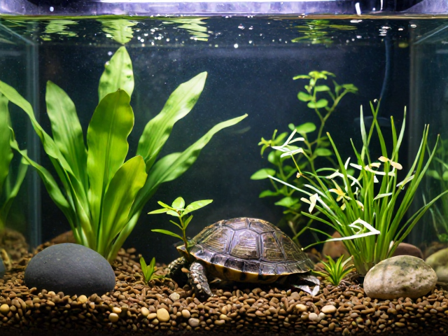 龟粮怎么选？水生植物搭配与自来水晾晒除氯全攻略