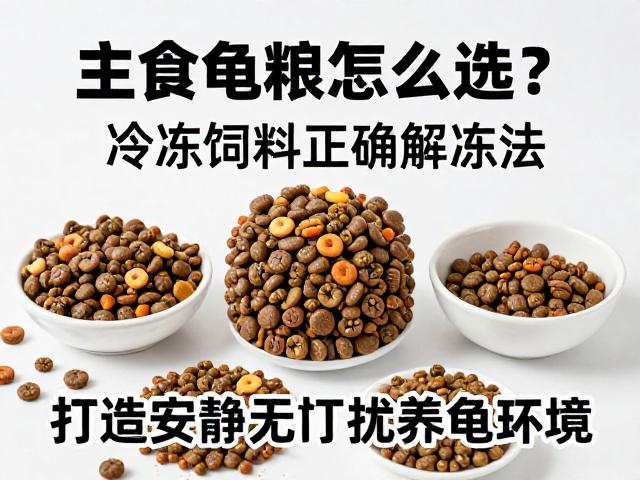 主食龟粮怎么选？冷冻饲料正确解冻法，打造安静无干扰养龟环境