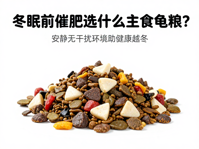 冬眠前催肥选什么主食龟粮？安静无干扰环境助健康越冬