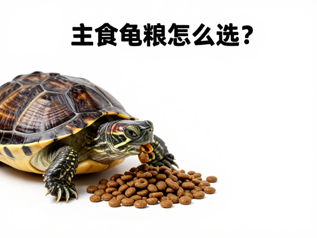 主食龟粮怎么选？搭配鱼肝油，观察进食，养出健康龟
