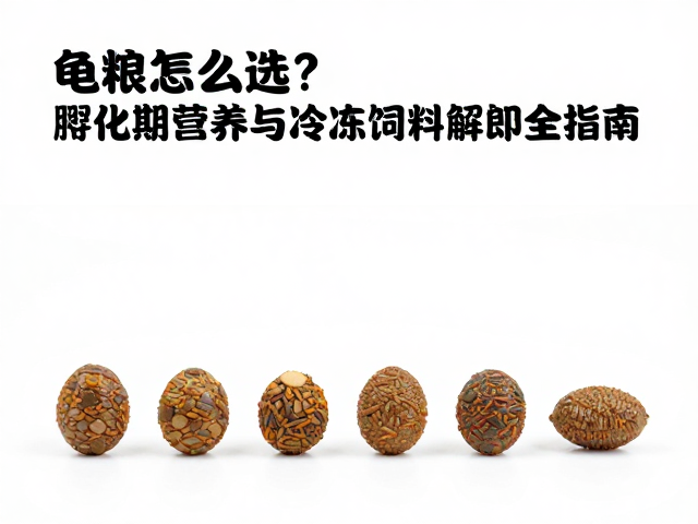 龟粮怎么选?孵化期营养与冷冻饲料解冻全指南