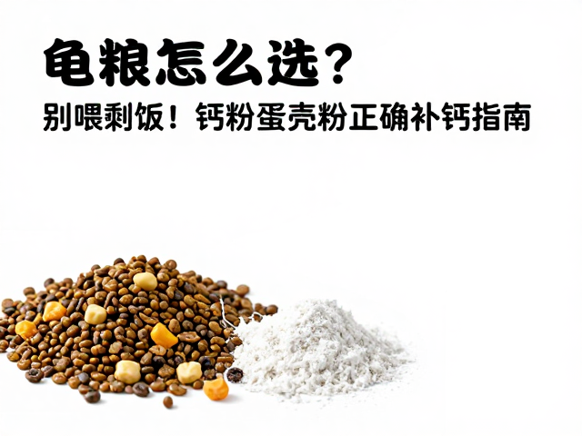 龟粮怎么选?别喂剩饭!钙粉蛋壳粉正确补钙指南