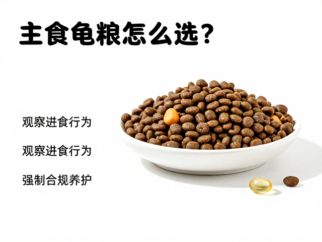 主食龟粮怎么选?观察进食行为,巧用鱼肝油养护