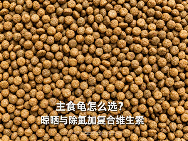 主食龟粮怎么选？晾晒除氯加复合维生素，养出健康龟