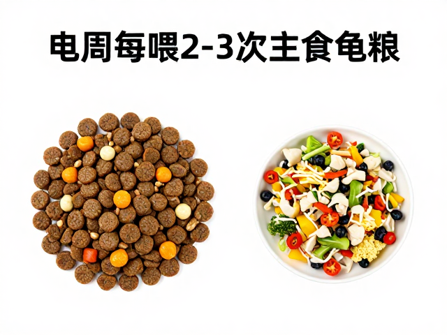 成龟每周喂2-3次主食龟粮,人类剩饭剩菜真的能喂吗?