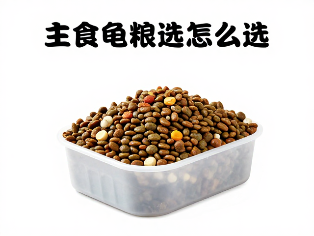 主食龟粮怎么选?独立饮水盆,禁喂剩饭,养龟避坑指南