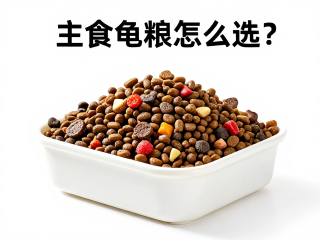 主食龟粮怎么选?独立饮水盆,禁喂剩饭,养龟避坑指南