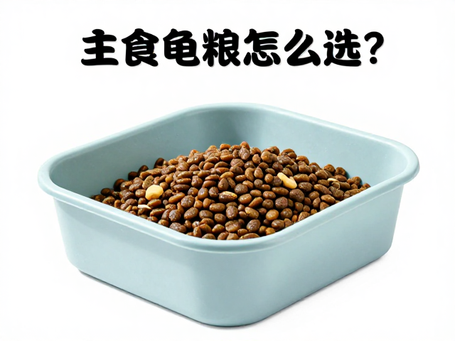 主食龟粮怎么选?独立饮水盆,禁喂剩饭,养龟避坑指南