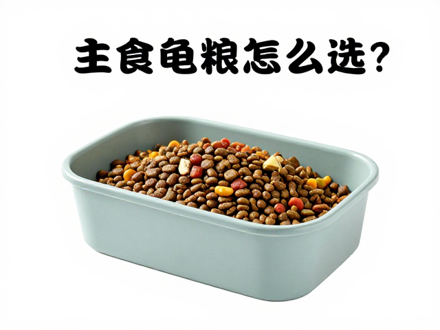 主食龟粮怎么选?独立饮水盆,禁喂剩饭,养龟避坑指南