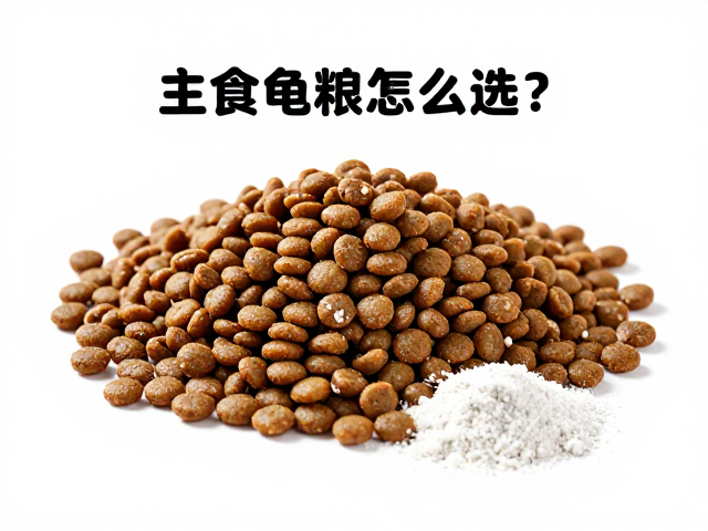 主食龟粮怎么选？搭配钙粉蛋壳粉，通过食欲状态判断营养是否达标