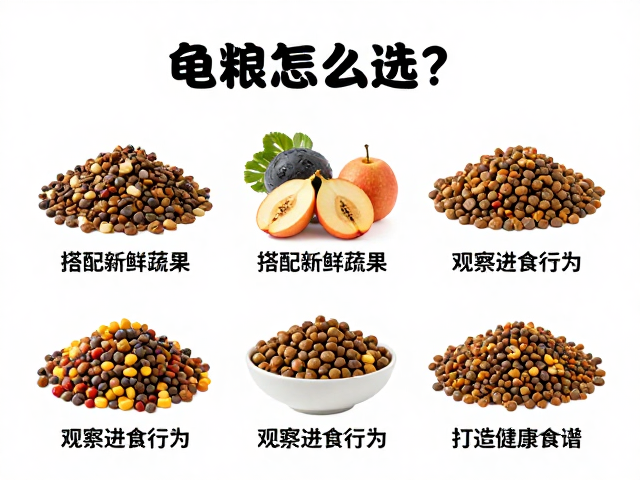 龟粮怎么选?搭配新鲜蔬果,观察进食行为,打造健康食谱