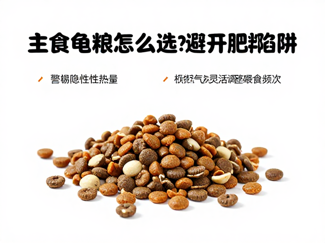 主食龟粮怎么选?避开肥胖陷阱,根据气温灵活调整喂食频次