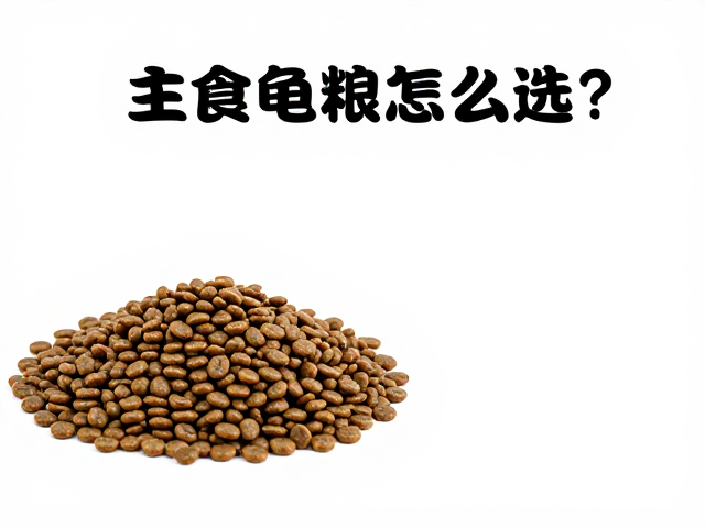 主食龟粮怎么选?搭配复合维生素与新鲜蔬果,养出健康龟