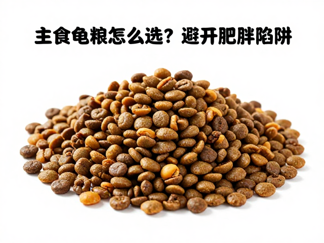 主食龟粮怎么选?避开肥胖陷阱,根据气温灵活调整喂食频次