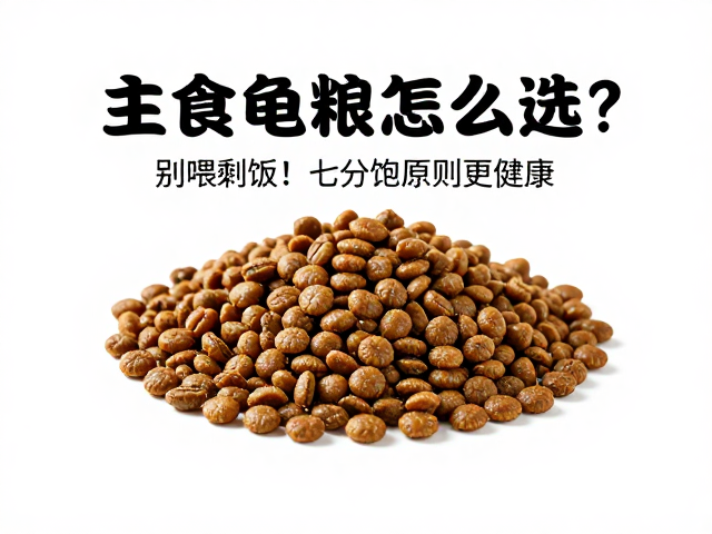 主食龟粮怎么选?别喂剩饭!七分饱原则更健康