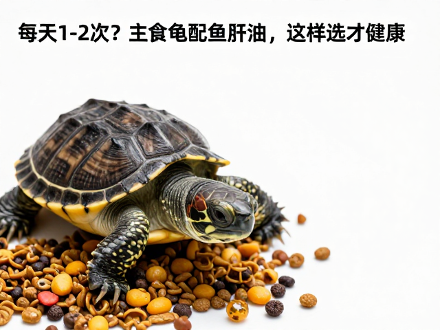 幼龟每天喂1-2次？主食龟粮搭配鱼肝油，这样选才健康