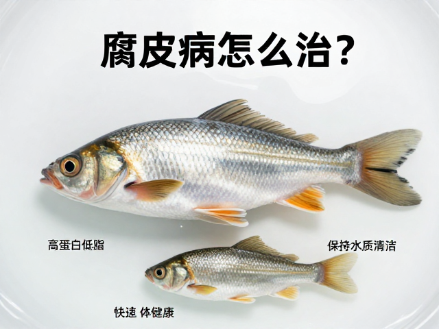 腐皮病怎么治?高蛋白低脂饮食,保持水质清洁,快速恢复鱼体健康