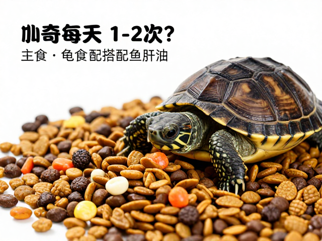 幼龟每天喂1-2次？主食龟粮搭配鱼肝油，这样选才健康