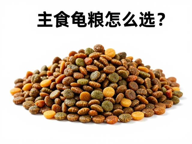 主食龟粮怎么选?水位影响进食?配好饲料养出健康龟