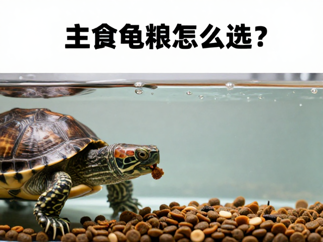 主食龟粮怎么选?水位影响进食?配好饲料养出健康龟