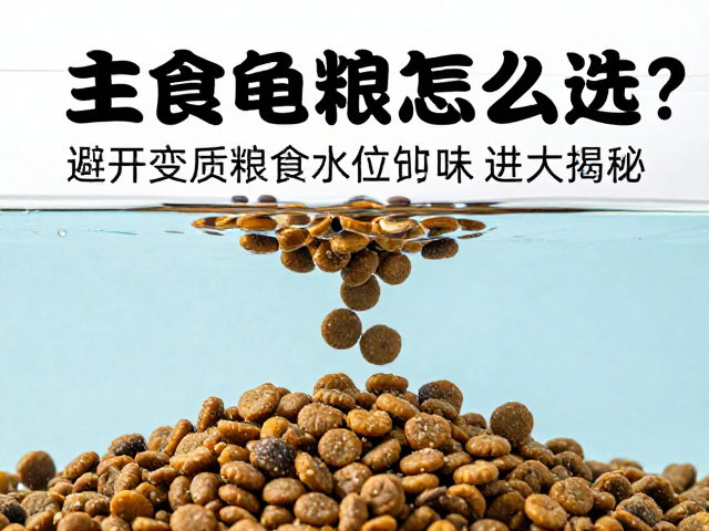 主食龟粮怎么选？避开变质粮，水位影响进食大揭秘