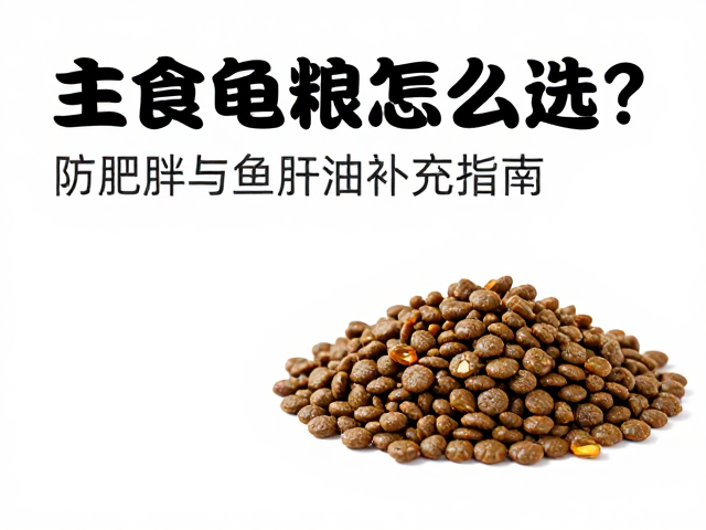 主食龟粮怎么选?防肥胖与鱼肝油补充指南
