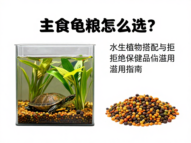 养龟避坑，主食龟粮怎么选？水生植物搭配与拒绝保健品滥用指南