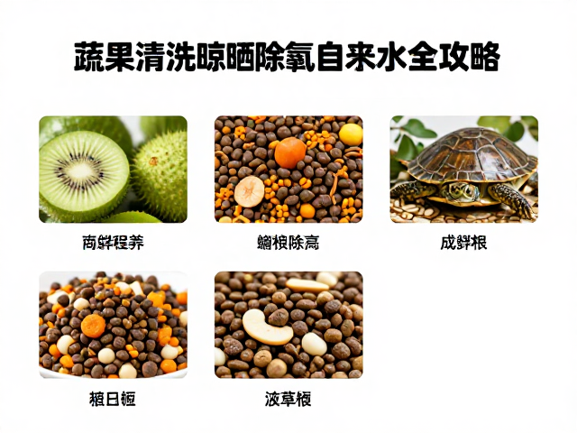 主食龟粮怎么选？蔬果清洗晾晒除氯自来水全攻略