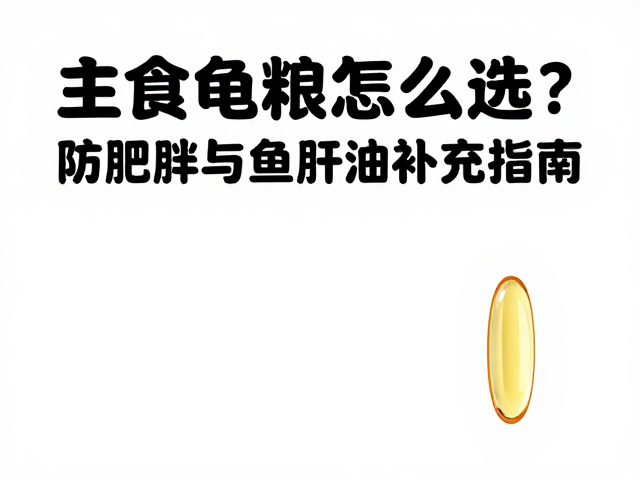 主食龟粮怎么选？防肥胖与鱼肝油补充指南