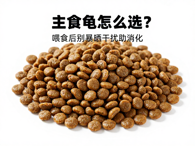 主食龟粮怎么选?喂食后别暴晒,保持安静无干扰助消化