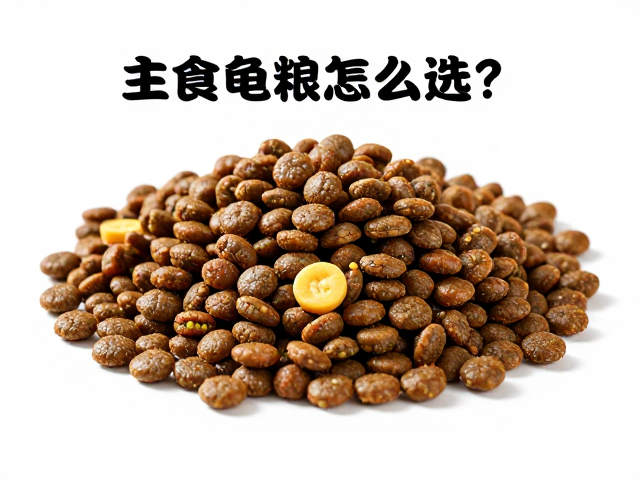 主食龟粮怎么选?避开变质,补充维D3养出健康龟